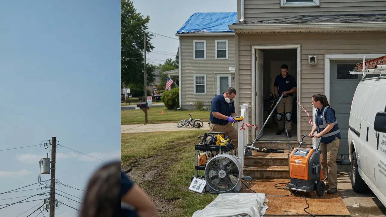 Water Damage Repair in Bridgeport, NJ near me
